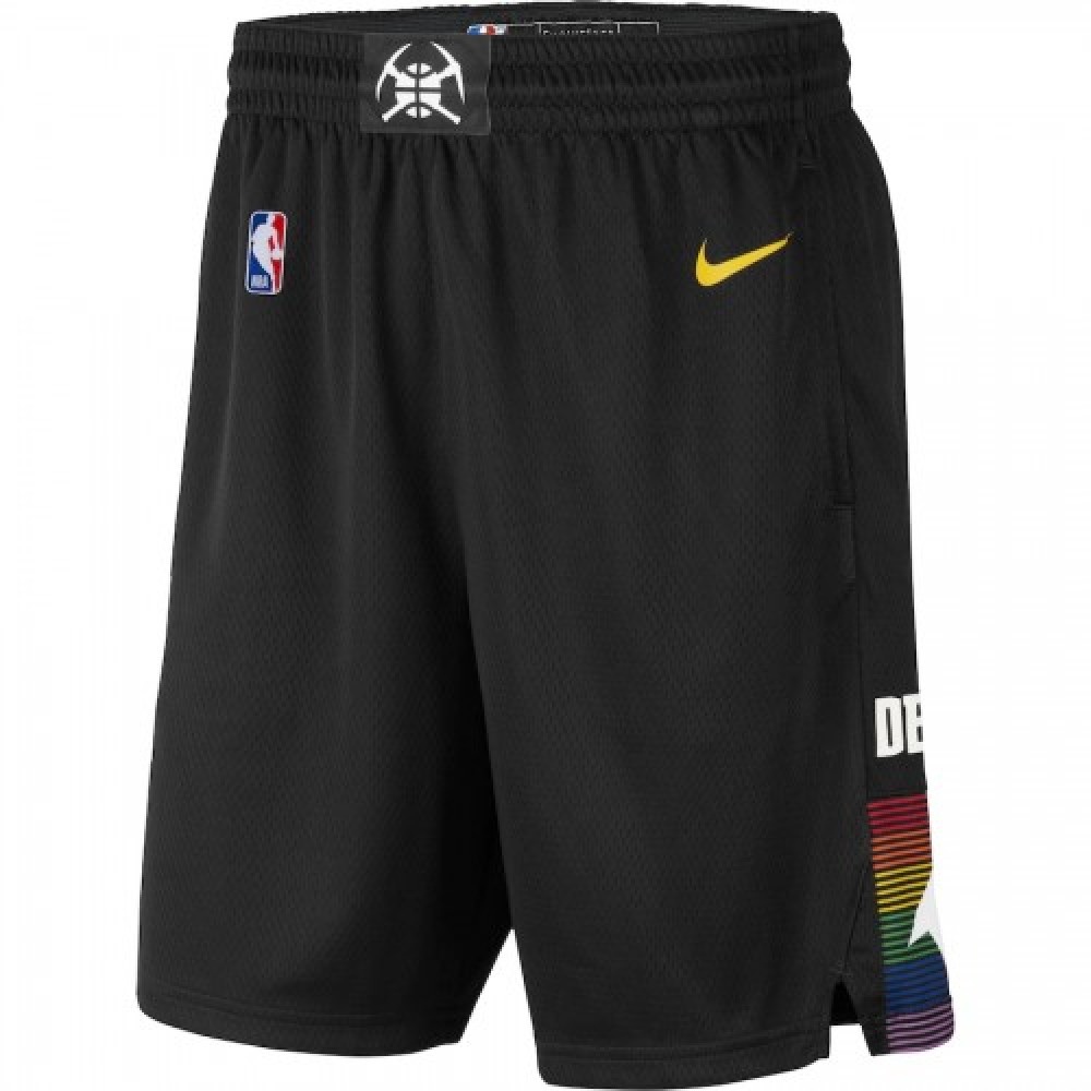Men's Denver Nuggets Black 2019/20 Swingman Shorts - City Edition-Pro Kit Vault | Brand New 26/27 Sports Jerseys